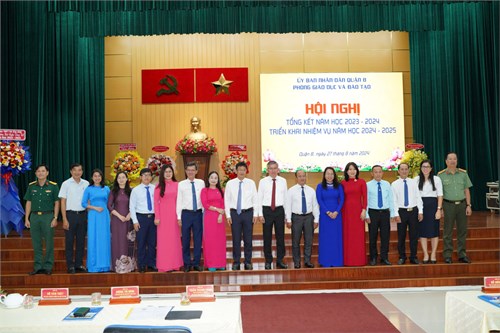 Hội nghị Tổng kết năm học 2023 - 2024 và Triển khai nhiệm vụ năm học 2024 - 2025